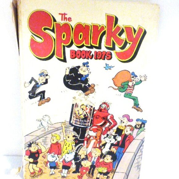 1975 The SPARKY BOOK D.C. Thomson & Co. Ltd. Comic Book Collection Comic Strip - Picture 1 of 8